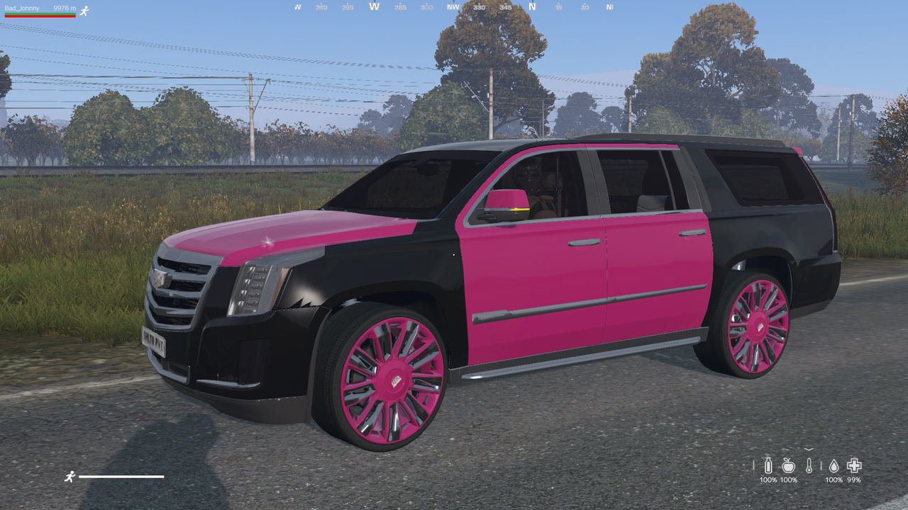 Закат над лесом